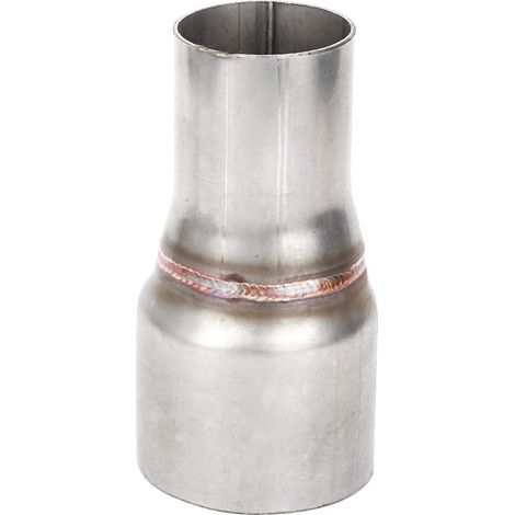 63mm/2.5in à 45mm/1.75in tuyau de connecteur de réducteur d'échappement, tube de coupleur droit Standard en acier inoxydable 304 avec trou (1/5)