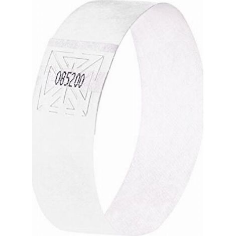 SIGEL EB216 Braccialetti d'identificazione Soft, bianco, 120 pz