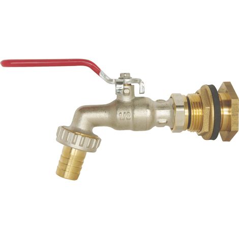 Kit complet récupérateur eau de pluie - Robinet et raccord pour cuve 200/500l (1/9)