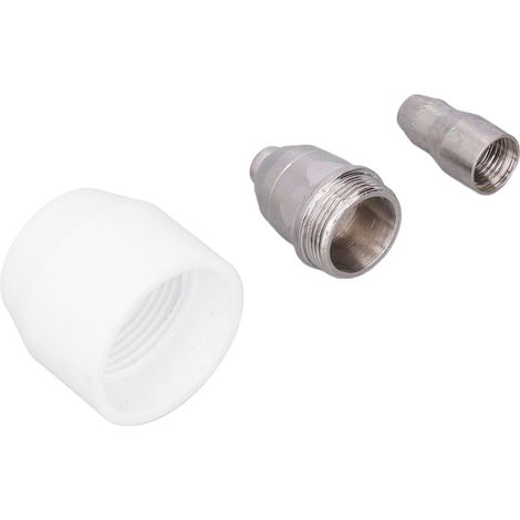 Jeu de 3 pièces détachées pour torche plasma P80 : électrode, buse et céramique. (1/5)