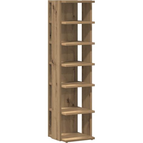 Couchtisch Artisan-Eiche 55x55x42 cm Holzwerkstoff vidaXL (1/5)