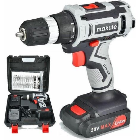 Perceuse-visseule Double Batterie Lithium 20v Couple 30nm + étui Cd027