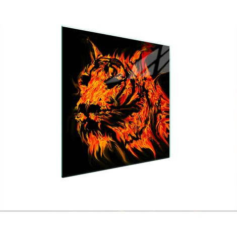 GLASSCHUTZPLATTE FÜR HERD 50x52 TIGER (1/5)