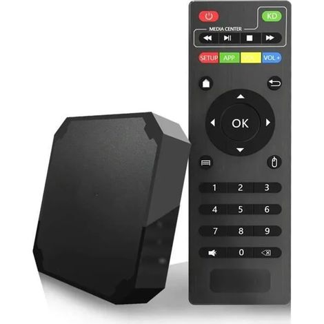 Tv Box - Android 9 64 Bits - Quad Core Amlogic S905W - 2 Go Ram - 16 Go Rom - 4 K Hd - Wifi 2 4 Ghz - Lan - 1 Piece (1/5)