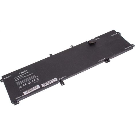 vhbw Akku kompatibel mit Dell Precision M2800, M3800 Notebook (8100 mAh, 11,1 V, Li-Polymer)