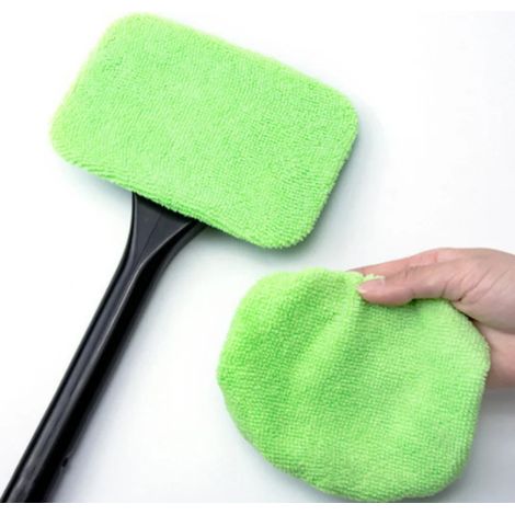 5/10 pezzi Panni in microfibra per la pulizia dell'auto, panni di ricambio per tergicristalli e vetri, spazzola per la pulizia dei finestrini.