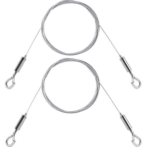 Kit de 4 fils suspension réglables pour tableaux (1/5)