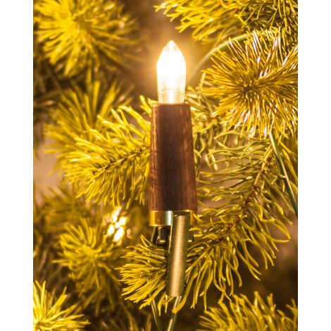 Guirlande Lumineuse Bois Coloré Grand Modèle