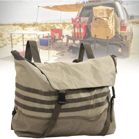 (Khaki) Reifenaufbewahrungstasche – Robustes PVC – 60 x 58 x 18 cm – Khaki (1/4)