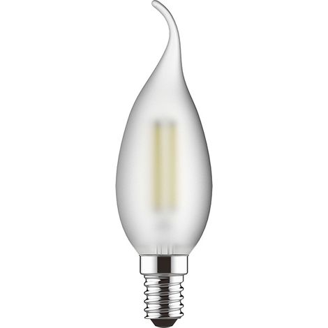 Lampadina e14 (slim) a candela pico valore classico led 4w 2700k 400lm -a++