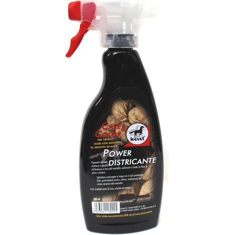 Leovet power untangler avec décoction de noix de cheval noir aide à éliminer les noeuds 550 ml