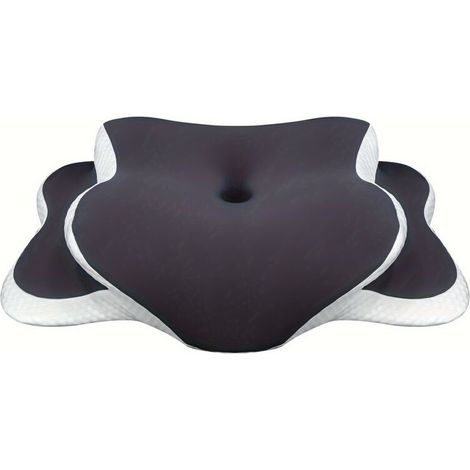 Ergonomisches Nackenkissen aus Memory-Schaum für komfortablen Schlaf und optimale Nackenstütze (1/4)