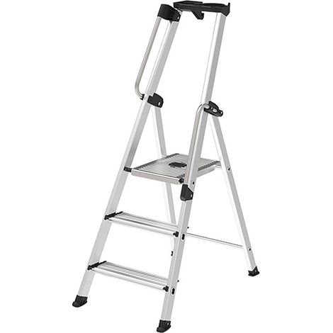 Stehleiter 3 Stufen - Maximale Arbeitshöhe 2.63m - 605203