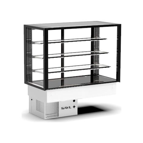 Vitrine Chaude Série Integra drop-in Sahara L 1200 mm - Accès Frontal et Arrière - 3 Etagères - Sayl (1/2)