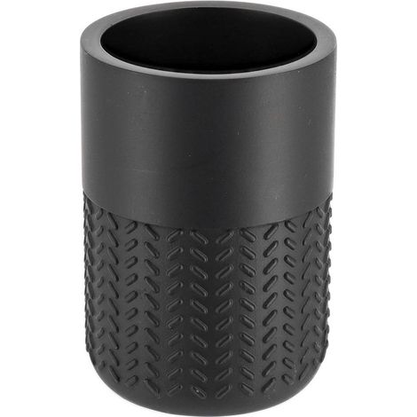Bicchiere in poliresina - nero - Tendance