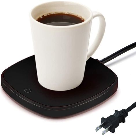 Chauffe-Tasse - Plaque Chauffante Électrique 15 W - Pour Bureau Et Maison - 1 Pièce (1/5)