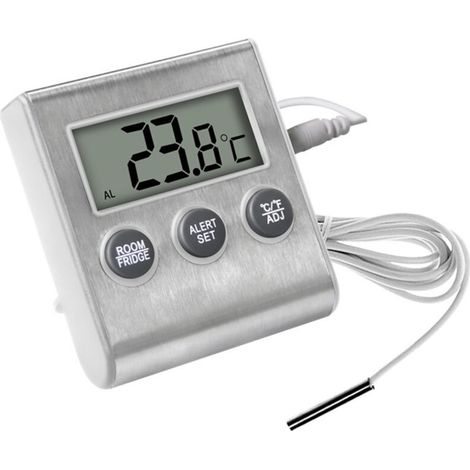 thermomètre de réfrigérateur surveillance en temps réel de la température du réfrigérateur alarme blanche (1/3)