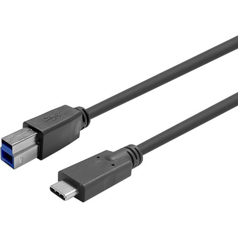 Vivolink PROUSBCBMM7.5 cable USB 7,5 m USB 3.2 Gen 1 (3.1 Gen 1) USB C USB B Negro