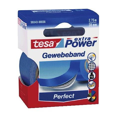 Klebeband tesa 56343 00036 03 blau 2.75 cm