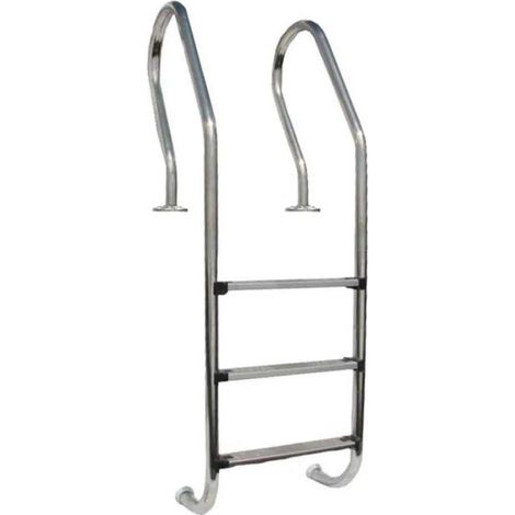 Escalera piscina Gre aisi 304 acero inoxidable 3 peldaños (1/2)