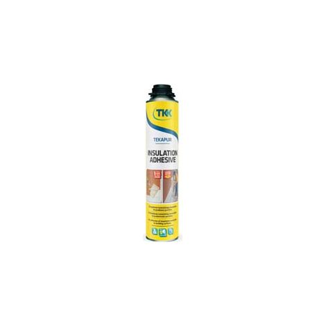 SCHIUMA POLIURETANICA TEKAPUR INSULATION ADHESIVE  ml.800 applicazione con pistola  arancio    TKK