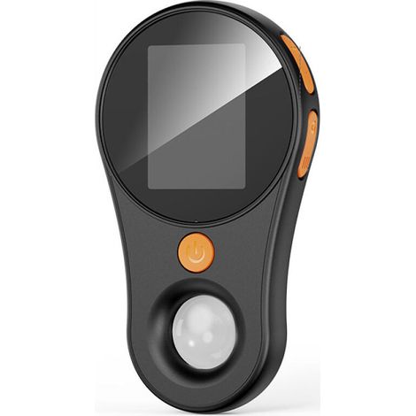 Microscope numérique macro à focale fixe, loupe portable, écran couleur 2 pouces, 200 W pixels, grossissement 500x, 8 LED intégrées, batterie rechargeable (noir) (1/5)