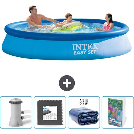 Intex Piscine Easy Set Ronde - 366x76 cm - 5-pièces SCB121 (1/5)