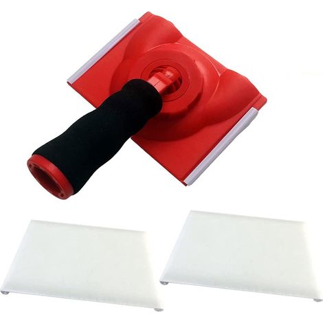Tlily – Pinceau professionnel en latex multifonction – Pour peinture précise sur murs et plafonds – 2 éponges de rechange incluses – Outils de coupe (1/5)