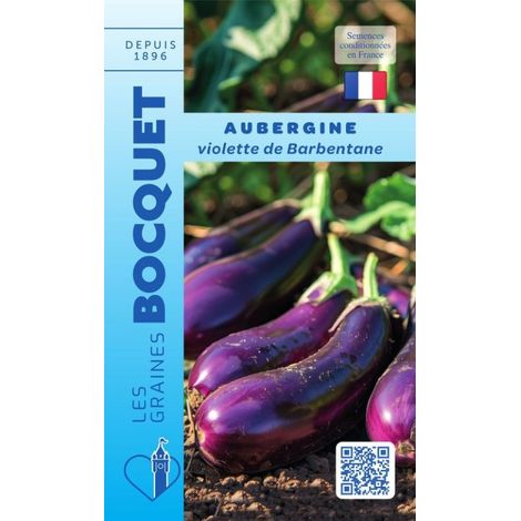 Aubergine violette de Barbentane - 1,5g