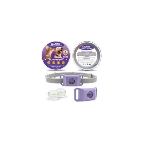 Collare antipulci e zecche per cani: protezione naturale per 12 mesi contro pulci, zecche e flebotomi. Resistente all'acqua, taglia unica, 100% senza sostanze chimiche. (1/5)
