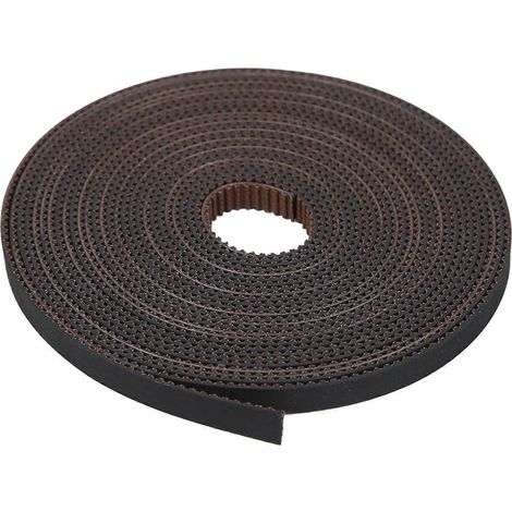 GT26mm Gummizahnriemen, hochfest, flexibel, rutschfest, Synchronriemen, schwarz (5 m 16,4 ft)