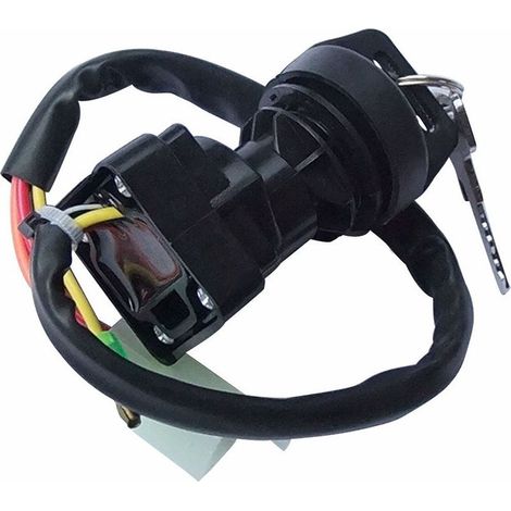 kigbf-Accessoires moto : serrure de porte électrique pour SUZUKI 37110-40B00 LT80, contacteur d'allumage (1/3)