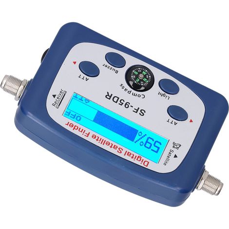 SF-95DR Tragbares LED-Gerät zur Erkennung digitaler Satellitenfernsehsignale mit Kompass und elektronischem Summer (950–2150 MHz) (1/5)