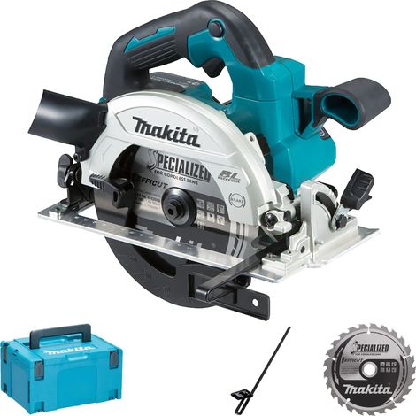 Sierra circular 18 V Li-Ion Ø 165 mm MAKITA - Sin batería ni cargador - DHS660ZJ (1/4)