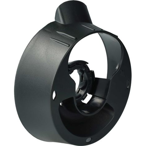 vhbw Mixing Bowl Base compatible with Vorwerk Thermomix 32397, TM5 Mixing Bowl, Kitchen Machine - Black
