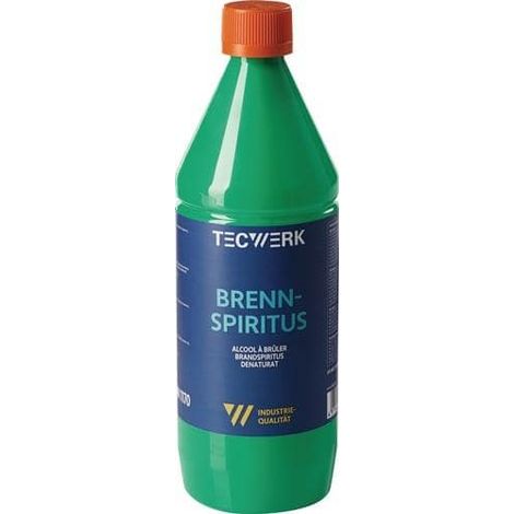 TECWERK Brennspiritus 1l Flasche TECWERK (1/2)