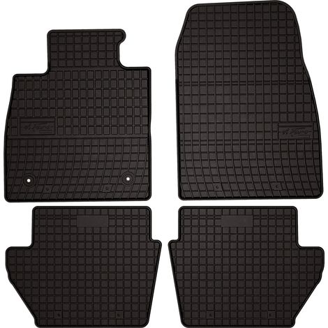 Tappetini in gomma per auto: Ford Puma II crossover (2019-) - neri, su misura (1/5)
