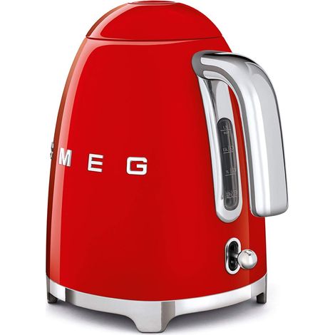 Hervidor 1.7l Smeg KLF03rdeu 2400w 50Style roja