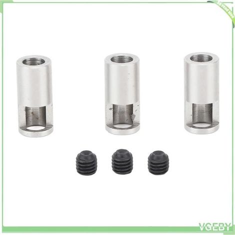 Adaptateur de manchon réducteur de pignon, manchon de Conversion d'arbre d'engrenage en acier inoxydable, 8MM à 5MM, dents de (1/4)