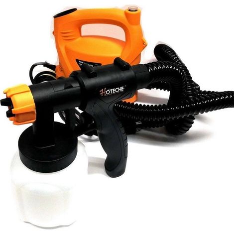 Trade Shop - Pistola A Spruzzo Professionale Per Verniciare 450w 800ml Tubo 2 Mt Hoteche - (1/2)