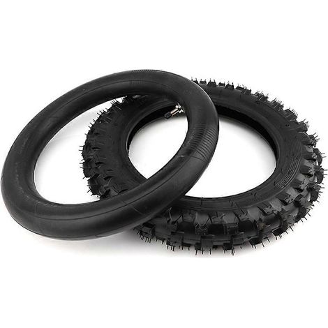 Chambre à air extérieure 2.50-10 compatible avec les pneus de roue des véhicules tout-terrain Honda CRF50F et Yamaha PW50 TTR50E (1/5)