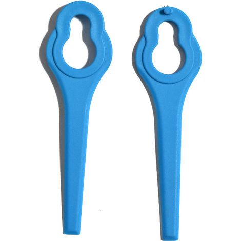 Ahlsen Kunststoff-Rasenmäherteile, Rasenmähermesser 30 Rasenmähermesser (blau) (1/3)