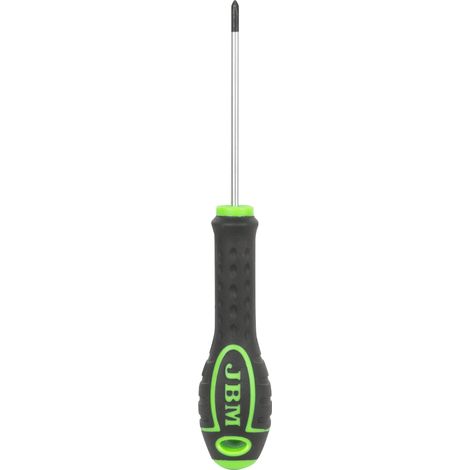Destornillador JBM ph0 punta magnética mango ergonómico