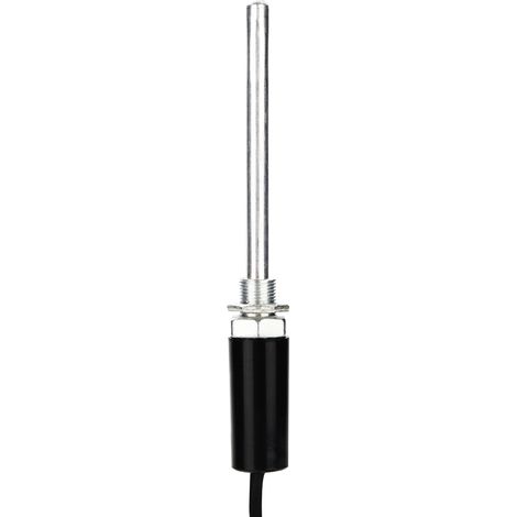 Sonde de température à thermocouple de type PT100 avec câble en acier inoxydable (100 mm) (1/5)