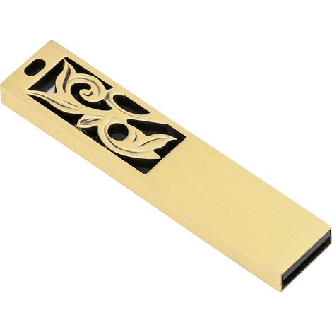 Clé USB en Métal 16 Go 32 Go 64 Go 128 Go - Mémoire Flash Portable Étanche USB 2.0