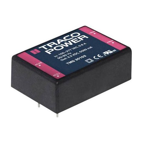 TracoPower TMG 30112 Alimentation CA/CC pour circuits imprimés 12 V/DC 2.5 A 30 W S093451 (1/2)