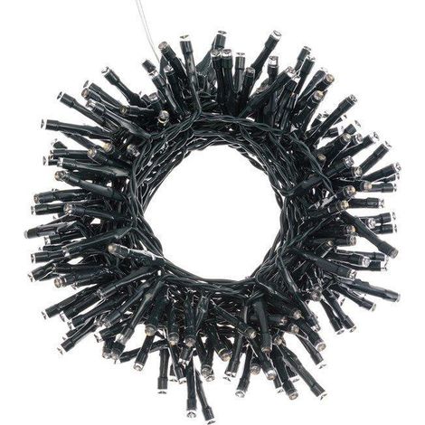 Giocoplast led luces de navidad 1000 luces 3000k 100m cable negro - 14313196