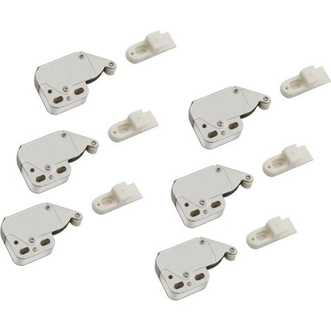 Ferme-portes de placard, amortisseurs robustes en acier et nylon (1/5)