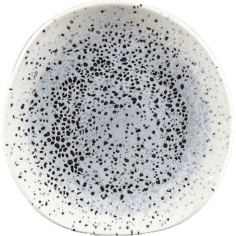 Assiette ronde en minéral bleu 7 1/4" / 186 mm - Finedine (1/3)