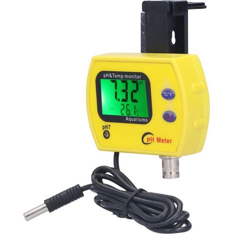 Mini high-precision pH meter, acidity tester, water quality tester, replaceable probe for aquariums, fish tanks, supplies, EU plug 220V